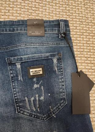 Мужские джинсы my brand holland в стиле dsquared7 фото