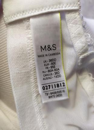 80e, бюстгалтер в рубчик без косточек m&amp;s6 фото