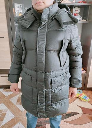 Куртка пуховик emporio armani.
