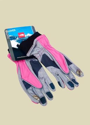 Рукавицы the north face the north face gloves pink4 фото