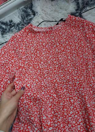 Блуза в цветочный принт блузка