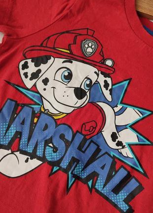 Пижамка 86-92 щенячий патруль маршал / paw patrol marshall