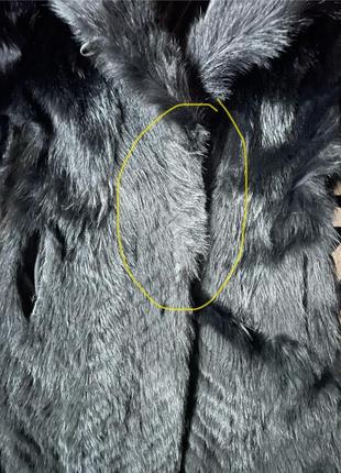 Женская шуба из натурального меха волка, размер 48-5010 фото