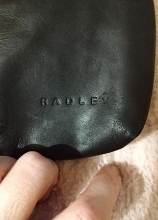 Маленький клатч сумочка radley натуральна шкіра7 фото