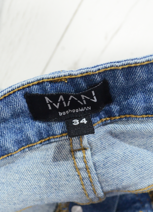 Boohoo man карго джинсы зауженные скинни cargo оригинал размер 329 фото