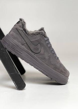 Nike suede winter хутро/мужские зимние кроссовки/кросівки nike9 фото
