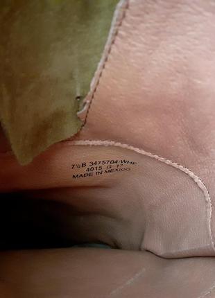 24,5, 25см. frye. жіночі високі замшеві черевики. оригінал із сша. сапоги