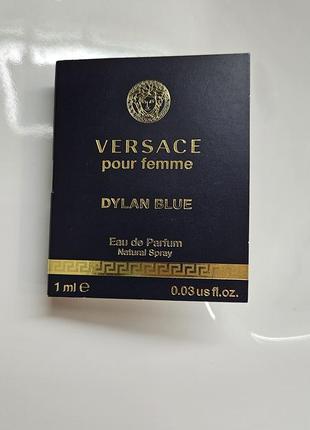 Парфюм пробник versace pour femme dylan blue