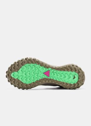 Мужские треккинговые кроссовки nike acg women fly gore-tex “khaki”5 фото