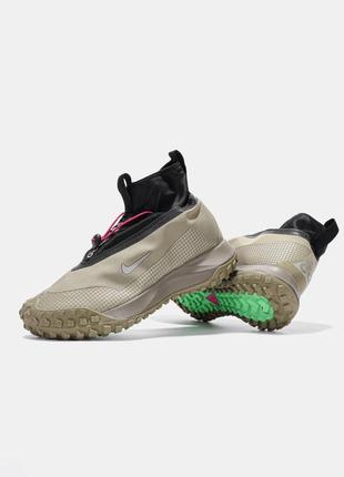 Мужские треккинговые кроссовки nike acg mountain fly gore-tex “khaki”