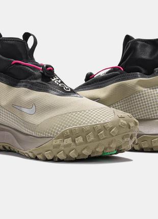 Мужские треккинговые кроссовки nike acg women fly gore-tex “khaki”4 фото