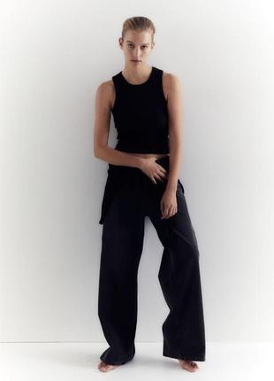 Джинсы широкие багги h&m