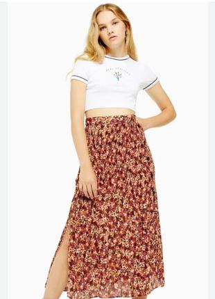 Стильная длинная юбка с розрезами ,в прекрасном состоянии6 фото