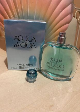 Arman acqua di giqia 100 ml духи женские, парфюм женский, духи жіночі, парфуми, туалетна вода2 фото