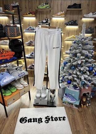 Штани palm angels white track pants