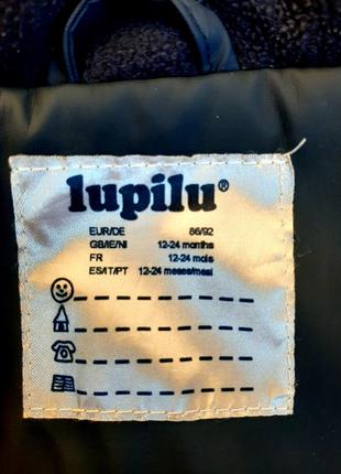 Куртка, ветровка lupilu, 12-24 мес, на флисе4 фото