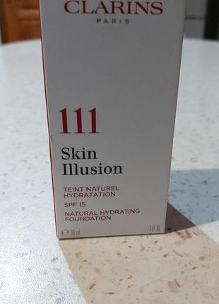 Clarins skin illusion 111 auburn1 фото