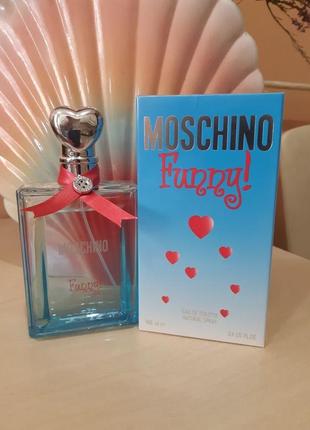 Moschino funny 100 ml духи женский парфюм москино фанни парфюмерия оа1 фото