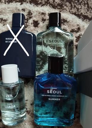 Zara seoul духи,парфуми чоловічі 100 ml2 фото