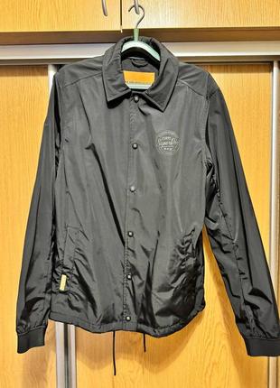 Коуч superdry skate lux coach jacket (black)5 фото