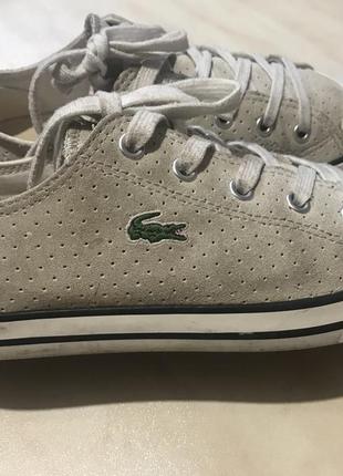 Кеды от lacoste2 фото