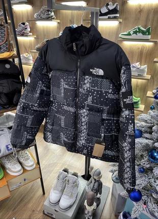 Куртка the north face 1996 nuptse jacket  black