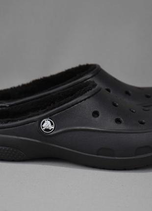 Crocs freesail plush крокси сабо жіночі зимові утеплені. оригінал. w 5/35 р./22.5 см.