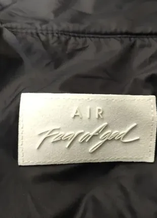 Nike x fear of god jerry lorenzo parka куртка плащ8 фото