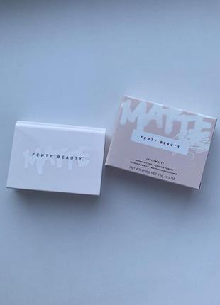 Універсальна фінішна пудра fenty beauty invisimatte instant setting + blotting powder