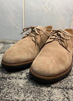 Кожаные туфли clarks 38р