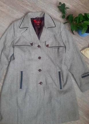 Пальто паоло мореллі, наш 52/54 розмір, польща