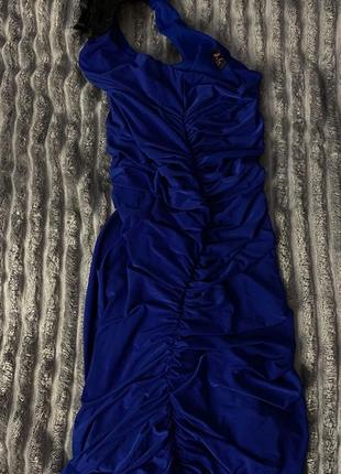 Синя сукня в стилі oh polly.4 фото