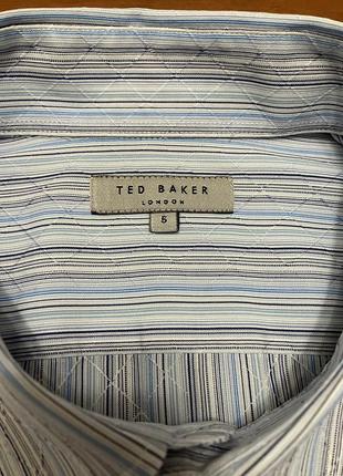 Рубашка мужская ted baker 50-52 оригинал хлопок6 фото