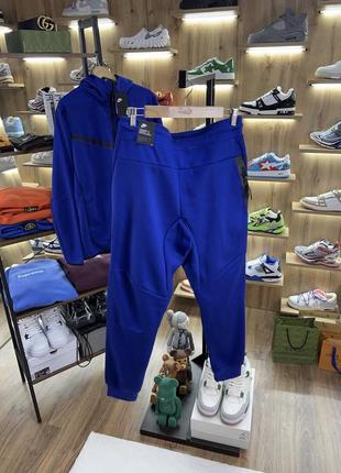 Костюм nike tech fleece blue3 фото