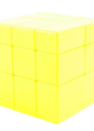 Зеркальный кубик "mirror yellow-зеркальный кубик" sc357 желтый