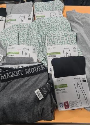 Трикотажні лосіни esmara - німеччина - хс, с, м, л, хл, ххл, 3хл7 фото