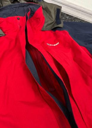 Berghaus gore tex мужская мембранная куртка с местом для подклада9 фото