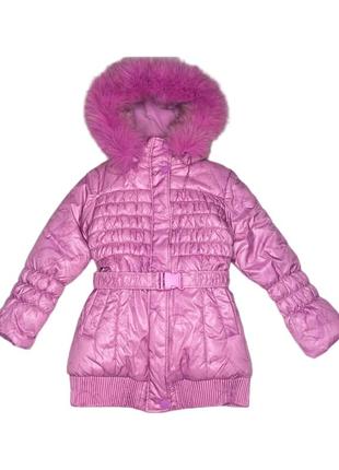 Пальто зимове для дівчинки арт. 2501 donilo