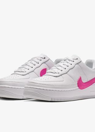 Кроссовки женские nike air force 1 jester, белые (найк аир форс, найки, кросівки)3 фото