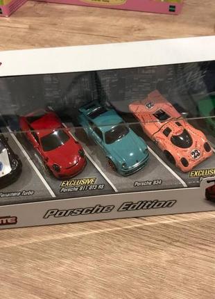 Набір машинок majorette porsche gift pack2 фото