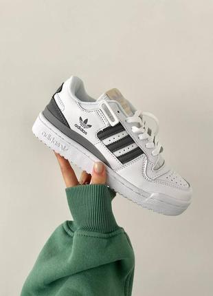 Кроссовки adidas forum “white/ grey”premium