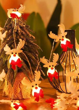 Світлодіодна гірлянда олень