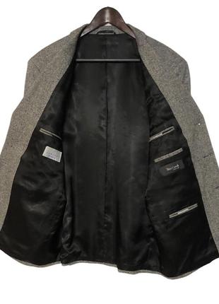 Твідовий чоловічий піджак у ялинку 50-52 розмір5 фото
