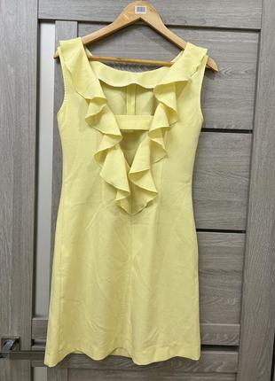 Сукня лимонного кольору style nika2 фото