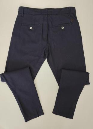Чоловічі стильні завужені штани брюки slim fit avva, р.s/m6 фото