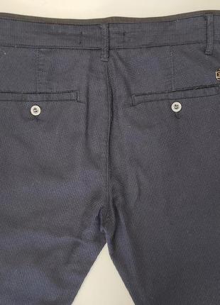 Мужские стильные зауженные брюки брюки брючины slim fit ava, р.s/m8 фото