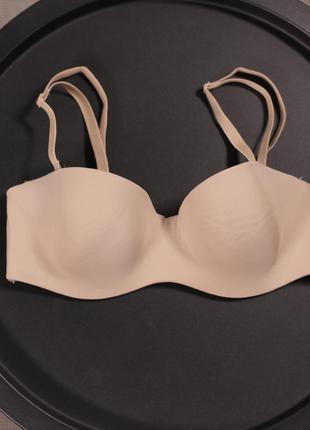 Телесный бюстгальтер monoprix femme
