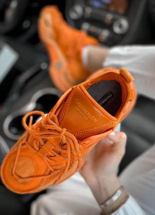 Кросівки calvin klein orange 
кроссовки6 фото