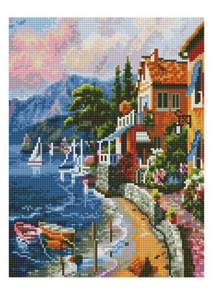Алмазна мозаїка "сонячне узбережжя" ej1362, 40х30 см