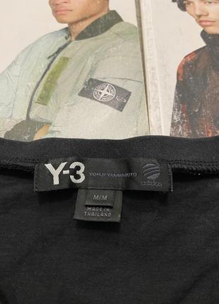 Дизайнерская футболка y-3 yohji yamamoto cut out shoulder asymmetric tee8 фото
